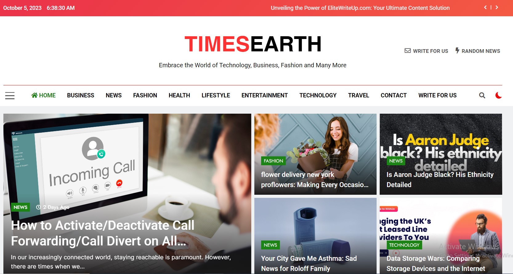 Unveiling the Wonders of TimesEarth.com
